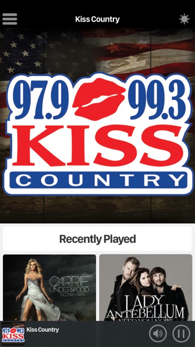 Kiss Country 97.9 and 99.3 screenshot 2