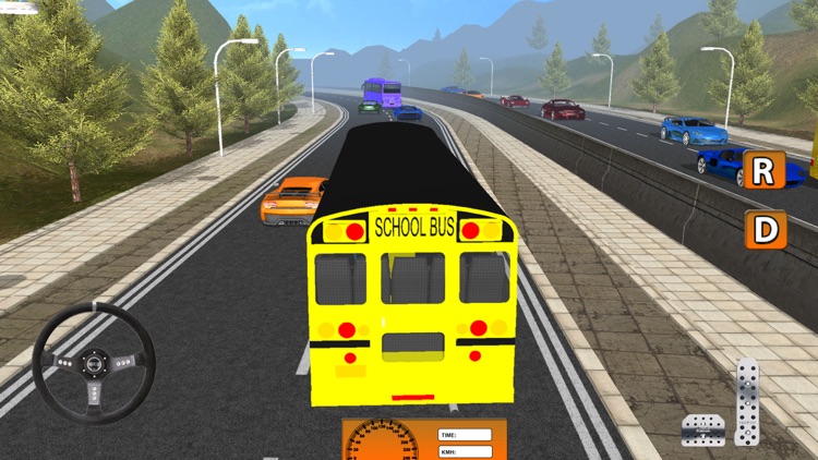 Schoolbus Driver Duty Sim 3d screenshot-3