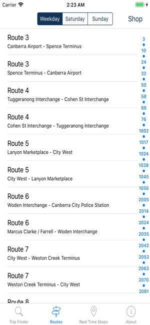 Bus Trips ACT Canberra(圖6)-速報App