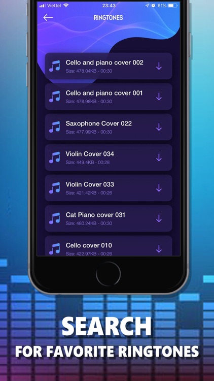 Ringtones for iPhone °