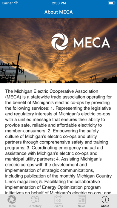 How to cancel & delete Michigan Electric Cooperatives from iphone & ipad 4