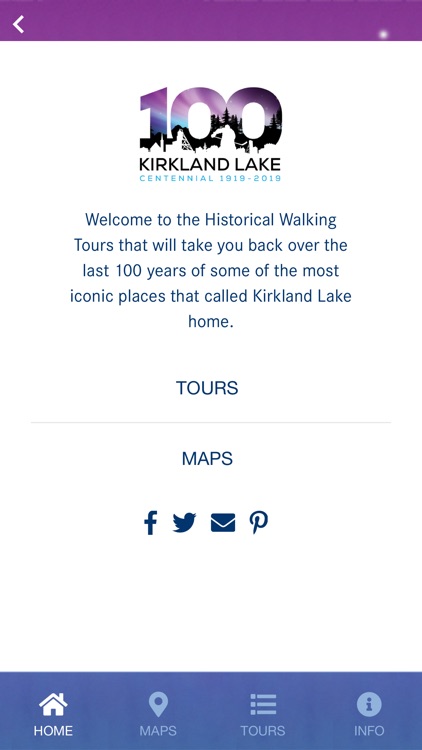 Centennial Walking Tours