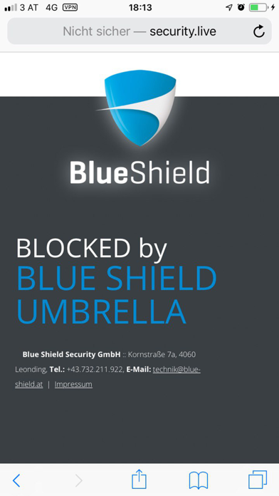 Blue Shield Umbrella Agent screenshot 2