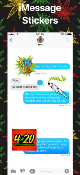 Game screenshot Weed Firm Marijuana Emojis App hack