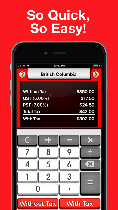 How to cancel & delete Canada Sales Tax Calculator + from iphone & ipad 1