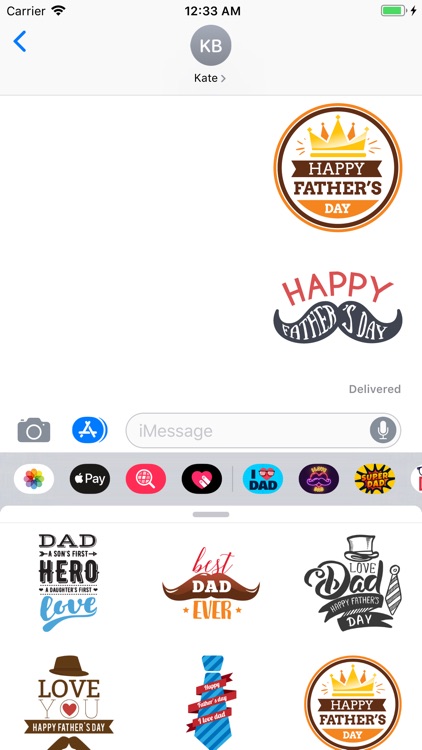 Happy Father's Day Cards Pack