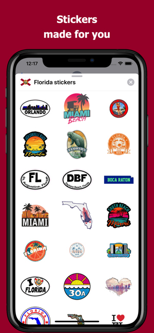 Florida emojis - USA stickers(圖1)-速報App