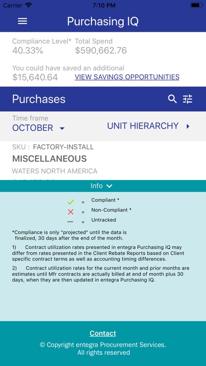 Entegra Purchasing IQ screenshot-3