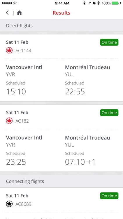 Air Canada screenshot-3