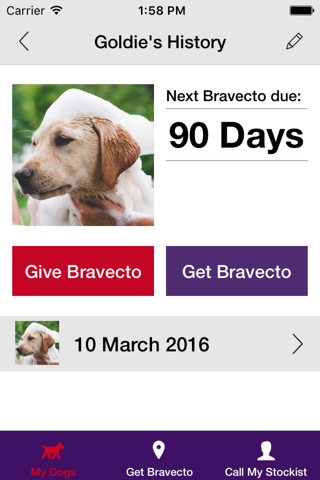 Bravecto Dose Reminder screenshot 2