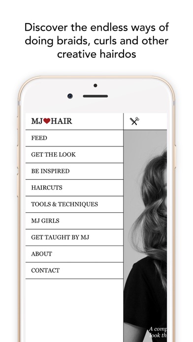 How to cancel & delete MJ Loves Hair from iphone & ipad 2