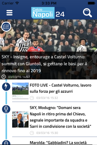 CalcioNapoli24 screenshot 2