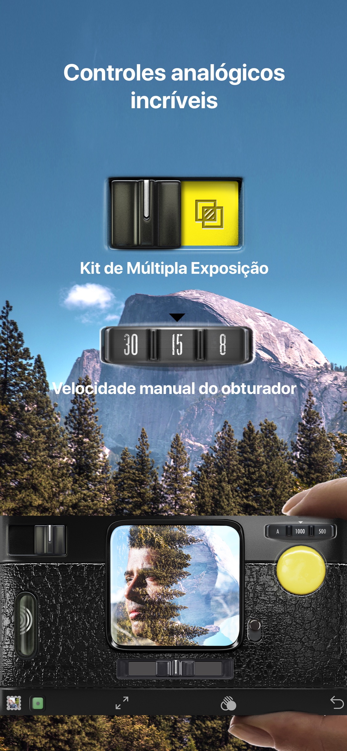 Screenshot do app Hipstamatic