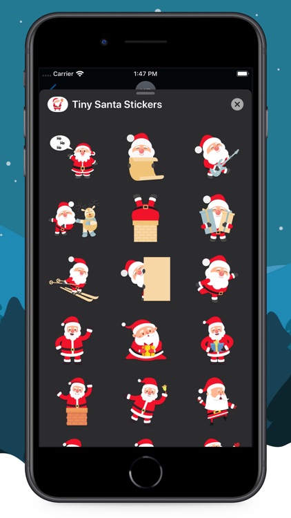 Tiny Santa Stickers screenshot-4