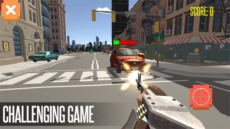 SHOOTING ESCAPE GUN ROAD screenshot-4