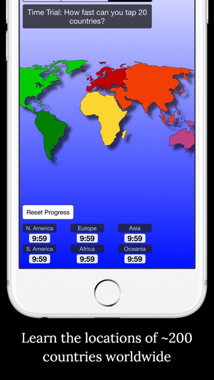 World Map Challenge! Geography screenshot-3