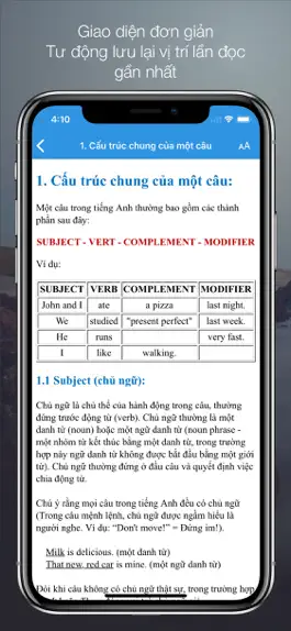 Game screenshot Ngữ pháp tiếng Anh - Grammar apk