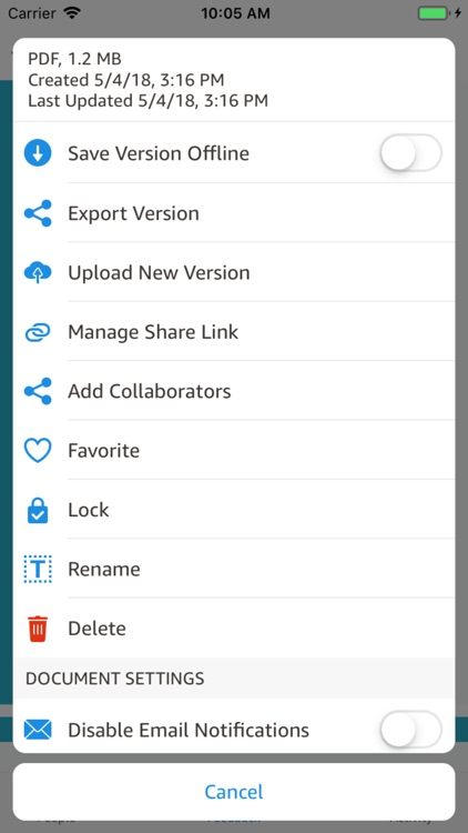 Amazon WorkDocs screenshot-4