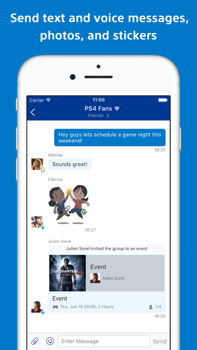 PlayStation Messages screenshot 2