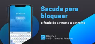 Screenshot 4 CoverMe Mensajes Privados iphone