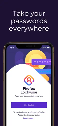 Screenshot 1 Firefox Lockwise iphone