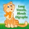 This program introduces more complex sounds used in English - Blends, Digraphs and Long Vowels