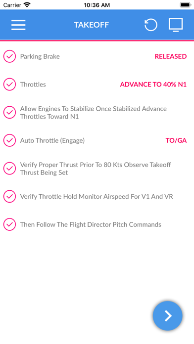 Boeing 737 NGX Checklist screenshot 4