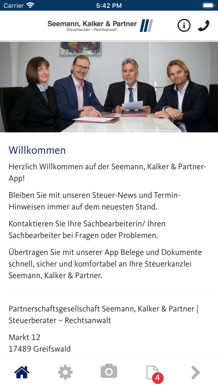 Seemann, Kalker  Partner App