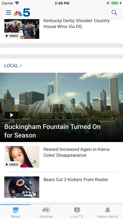 NBC 5 Chicago screenshot-0