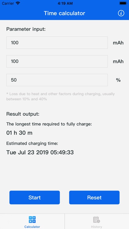 Charging the timer