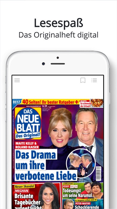 How to cancel & delete Das Neue Blatt ePaper from iphone & ipad 1