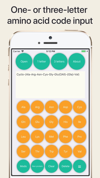 Peptide Chemical Calculator