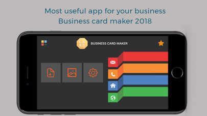 How to cancel & delete Custom Business Card Maker from iphone & ipad 1