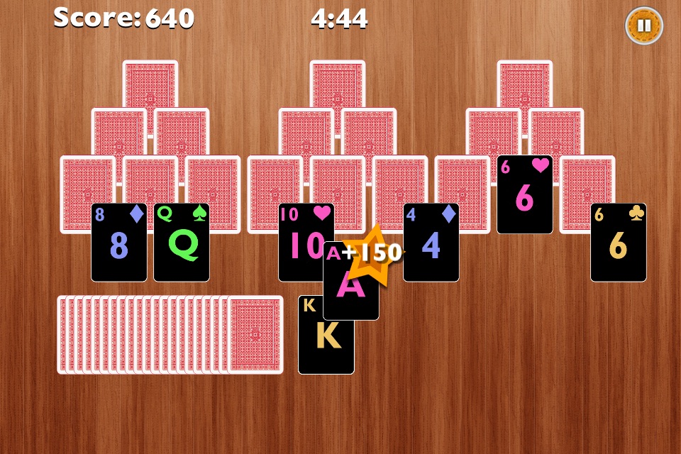 Tri-Peaks Solitaire screenshot 2