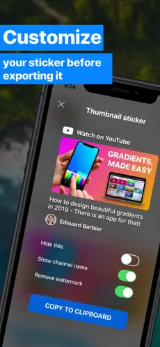 Screenshot 4 YT Sticker Subscribers Studio iphone