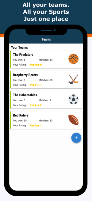 IMIN - Sport Teams Manager app(圖9)-速報App