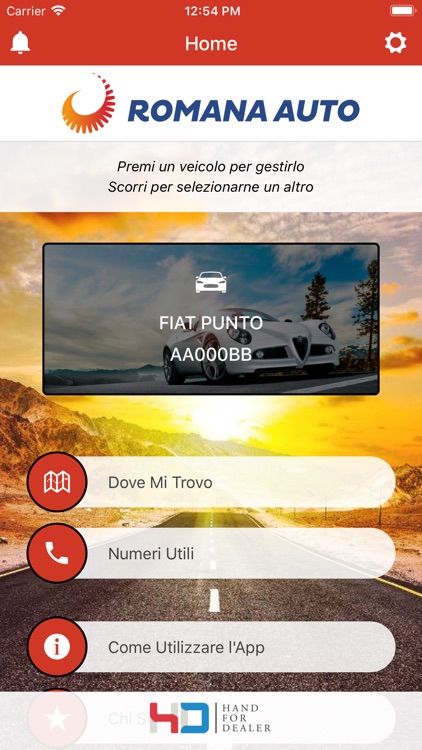 Romana Auto App