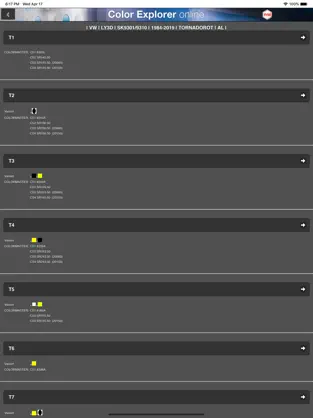Screenshot 4 R-M Color-Explorer Online iphone