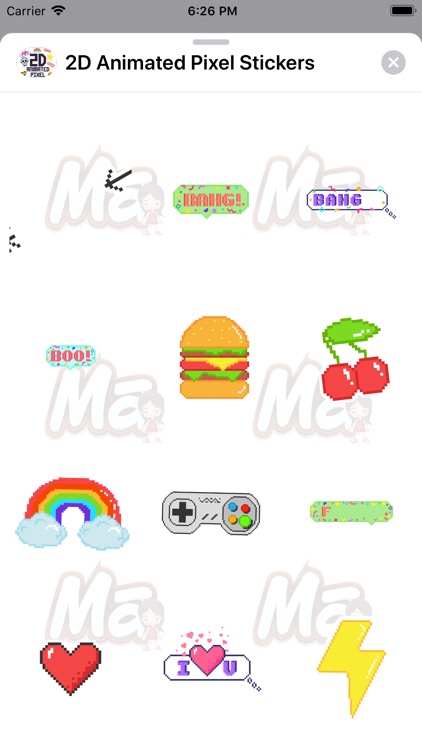 2D Animated Pixel Stickers screenshot-3