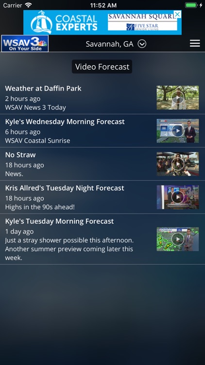 WSAV Weather screenshot-3