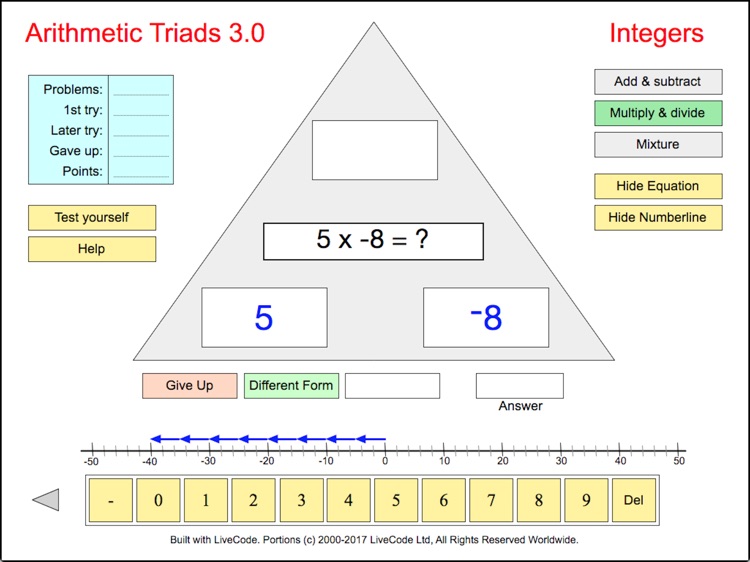 Arithmetic Triads