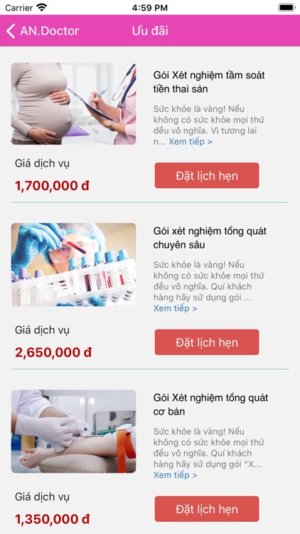 Andoctor - Đặt khám Online