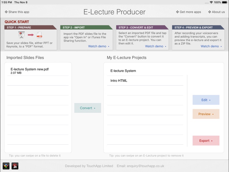 E-Lecture Producer HD