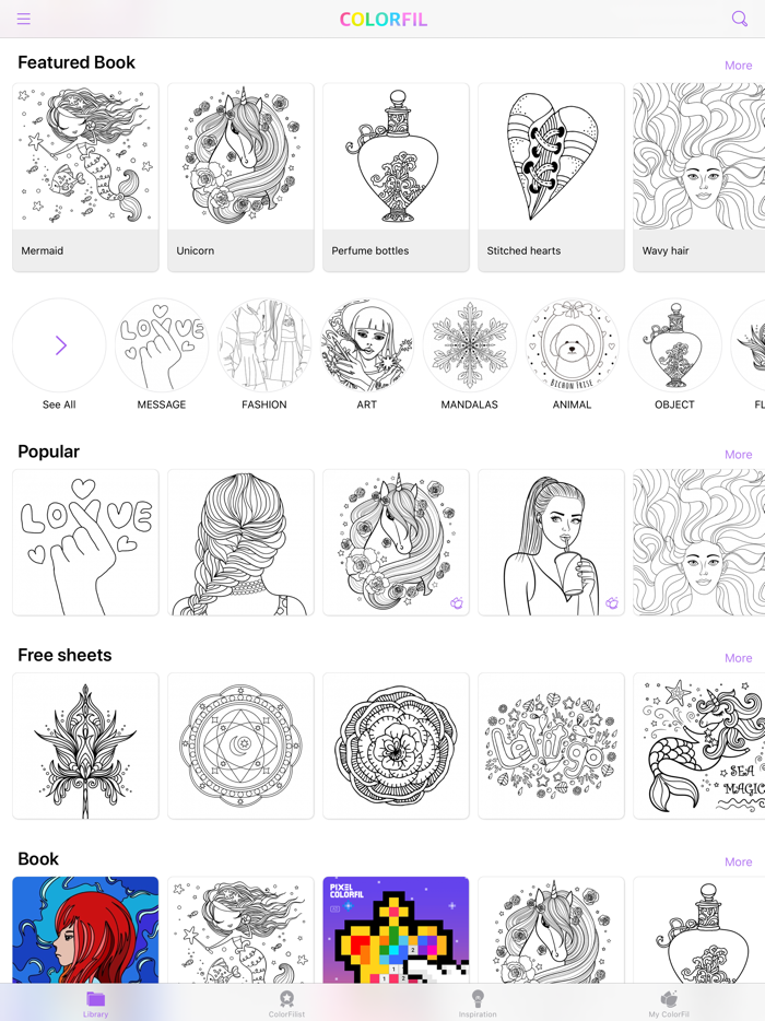 ColorFil  Coloring book