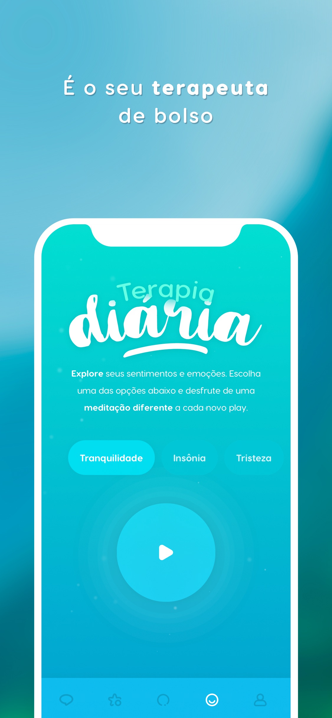 Screenshot do app Zen