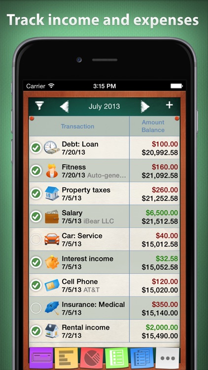 Checkbook HD: Personal finance