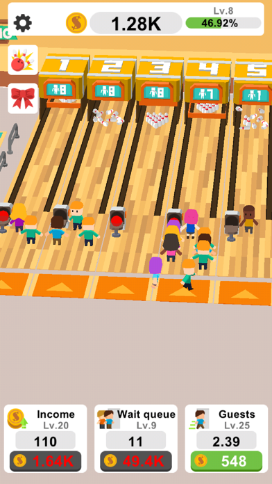 Idle Bowling screenshot 3