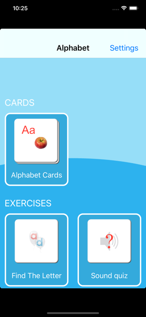 English Alphabet Cards