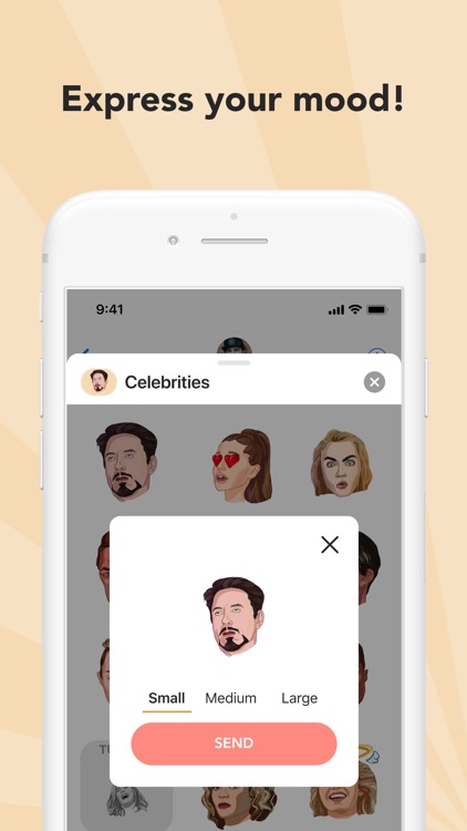 Celebrities Stickers