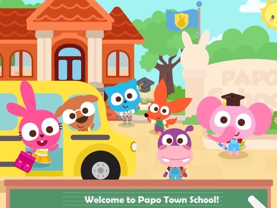 Papo Town: School screenshot 4